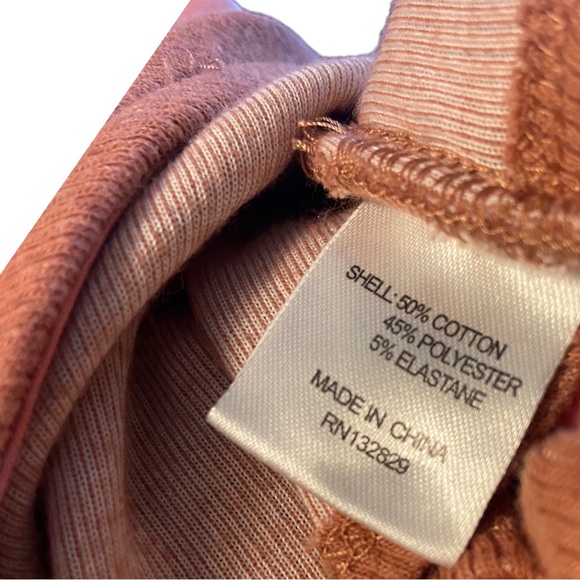 EUC LOVERS + Friends Long Sleeve Ribbed Wrap Cropped Top (BN16-103) - Picture 9 of 11